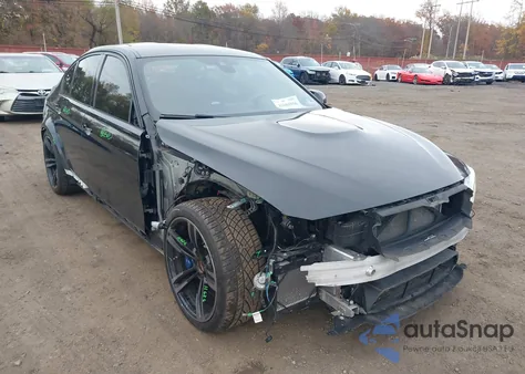 2015 BMW M3 из США, поврежденный, VIN WBS3C9C56FP804697